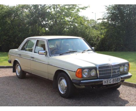 1982 Mercedes W123 230E AutoMake: MercedesModel: 230EYear: 1983Mileage: 164600VIN: WDB12322322099558Configuration: Right Hand