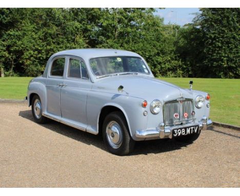 1961 Rover P4 100Make: Rover Model: P4 100Year: 1961Mileage: 58740VIN: 75000857AConfiguration: Right Hand DriveRegistration: 