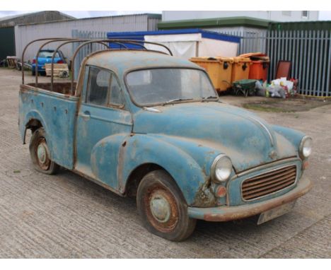 1969 Morris Minor 1000 Pick-UpMake: Morris Model: Minor P-upYear: 1969Mileage: 42874VIN: MAU524323Configuration: Right Hand D