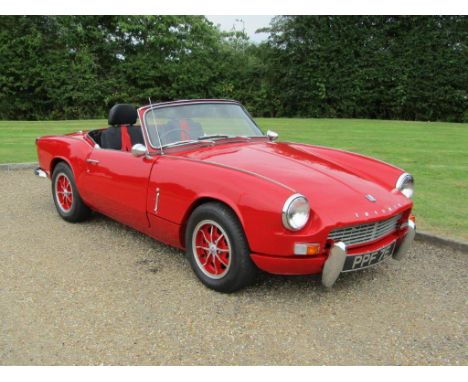 1967 Triumph Spitfire MK2Make: Triumph Model: Spitfire Year: 1967Mileage: 40627VIN: FC87047Configuration: Right Hand DriveReg