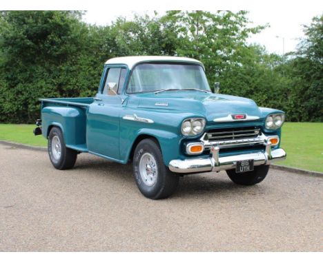 1958 Chevrolet Apache Pick-Up LHDMake: Chevrolet Model: Apache Pick-upYear: 1958Mileage: 86000VIN: 3E58S119918Configuration: 