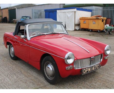 1965 MG Midget MKIIMake: MG Model: Midget Year: 1965Mileage: 103065VIN: GAN334097Configuration: Right Hand DriveRegistration: