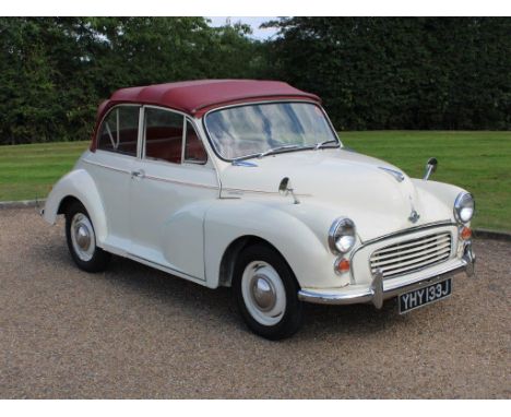 1970 Morris Minor 1000 ConvertibleMake: Morris Model: Minor Convertible Year: 1970Mileage: 75562VIN: MA2S5D1271971MConfigurat