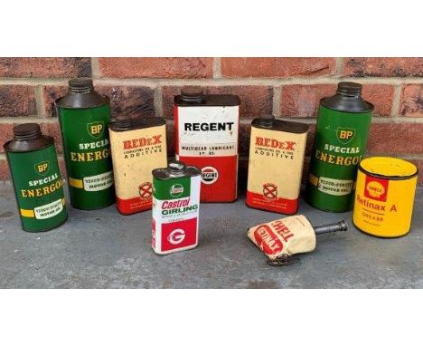 Nine Vintage Oil Cans/BottlesMake: Contact AuctioneerModel: Contact AuctioneerYear: 0Mileage: 0VIN: Contact AuctioneerConfigu