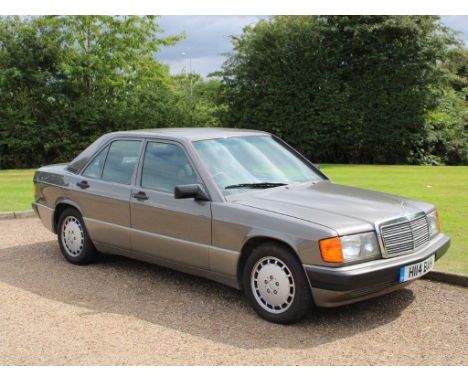 1991 Mercedes 190E 2.0 Auto Make: MercedesModel: 190EYear: 1991Mileage: 31857VIN: WDB2010242F807392Configuration: Right Hand 