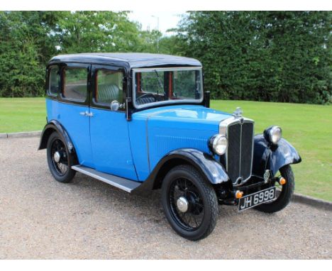 1934 Morris Family Eight SaloonMake: Morris Model: Family Eight Year: 1934Mileage: 6304VIN: 34ML38946Configuration: Right Han