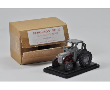 Tractoys 1/32 Scale Hand Built Ferguson FF30 Tractor with Cab. Limited Edition. Hard to find. A with original packaging.