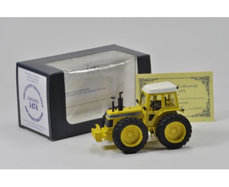 DBP Models 1/32 Scale County 1474 Tractor 4WD. Rare Handbuilt Model. Limited Edition of 50. A with box.