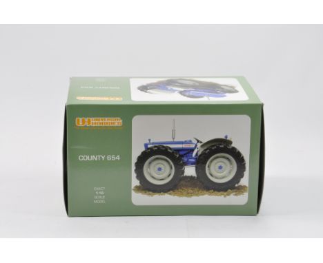 Universal Hobbies 1/16 Scale County 654 Tractor. A in A/B Box.