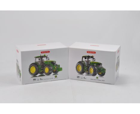 Wiking 1/32 Scale John Deere 6210R Tractor plus John Deere 6930. A in A/B Boxes. (2)