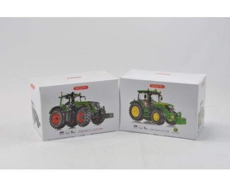 Wiking 1/32 Scale Fendt 939 Tractor and John Deere 6125R. A in A/B Boxes. (2)