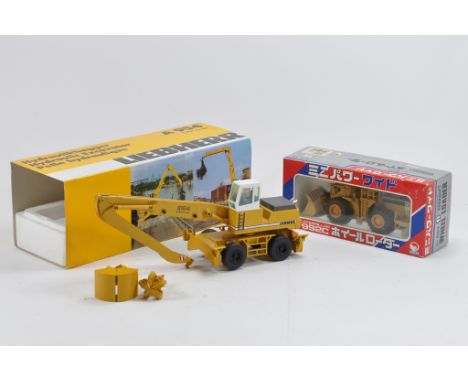 1/50 Scale Liebherr A954 Hydraulic Excavator plus CAT 992C Wheel Loader. A in A/B boxes. (2)