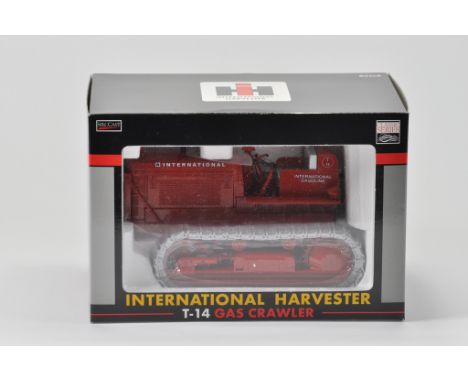 Spec Cast 1/16 Scale International T-14 Gas Crawler Tractor. A in A/B Box.