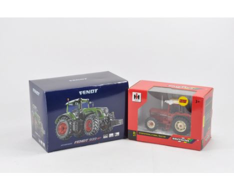 Wiking 1/32 Scale Fendt 939 Variou plus Britains IH 956XL Tractor. A in A/B Boxes. (2)