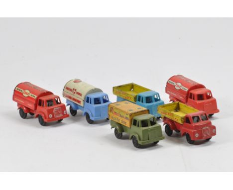 Selection of later issue Wells Pocketoy Series Tinplate plastic toys. Various issues. Generally B to C/D. (6)