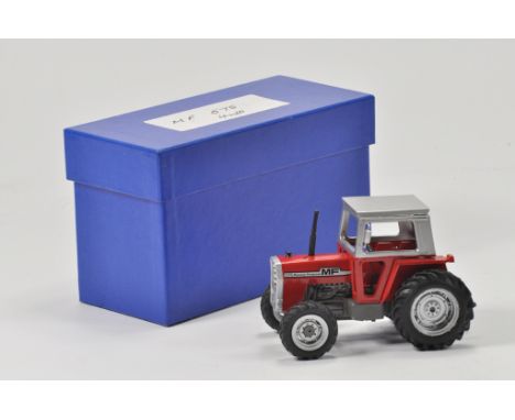 DBP Models 1/32 Scale Massey Ferguson 575 Tractor 4WD. Rare Handbuilt Model. A with box.