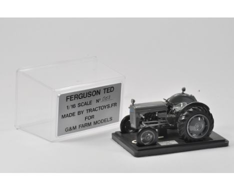 G&M Farm Models 1/16 Scale Ferguson TED Hand Built Model Tractor. This prestigious hard to find limited edition is A in Origi