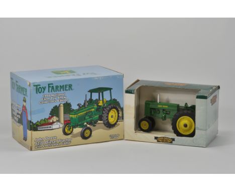 Ertl 1/16 Scale John Deere 4230 Tractor (1998 Toy Farmer NFTS Edition) plus Spec Cast 1/16 Scale John Deere Model MT. Both A 