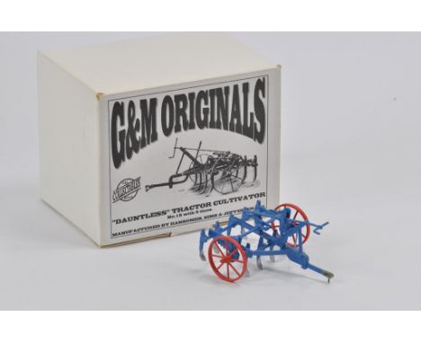 G&M Originals 1/32 Scale Dauntless Tractor Cultivator. B in A/B Box. 