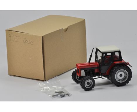Scarce Prototype Model Kit of an International 955 Tractor. Part assembled, requires finishing. Only 10 samples were produced