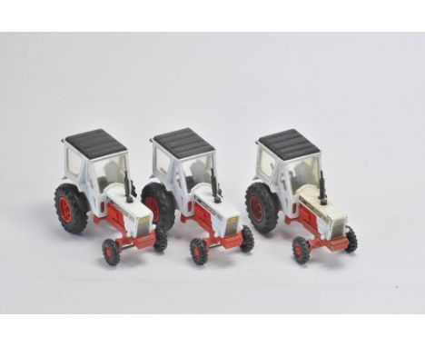 Trio of Corgi David Brown 1412 Tractor Models. Generally A to C. (3)