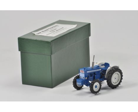 DBP Models 1/32 Scale Roadless 75 Tractor 4WD. Rare Handbuilt Model. Front Tyre has burst but replacements are available.