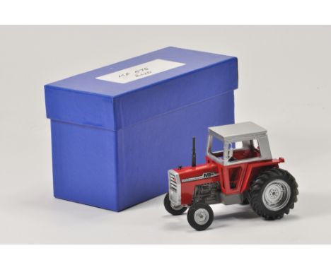 DBP Models 1/32 Scale Massey Ferguson 575 Tractor 2WD. Rare Handbuilt Model. A with box.