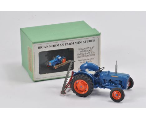 Brian Norman 1/32 Scale Fordson Dexta Tractor with Scratch Built rear saw. A with boxes. (2)