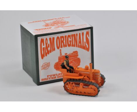 G&M Originals 1/32 Scale Fowler VFA Tracked Tractor. A in A/B Box.