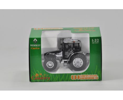 Extremely Scarce Universal Hobbies 1/32 Scale Renault Celtis 456RX Tractor. Chrome Edition. A in A/B Box.