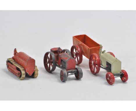 Interesting tractor group to include Johillco Tracked Tractor and 2 x Wheeled issues. Generally B to D. (3)