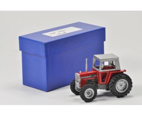 DBP Models 1/32 Scale Massey Ferguson 590 Tractor 4WD. Rare Handbuilt Model. A with box.