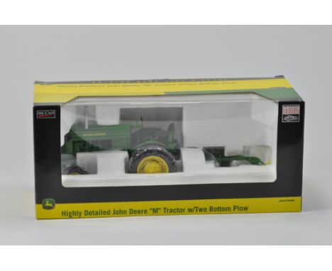 Spec Cast 1/16 Scale John Deere Model M Tractor with Plow. A in A/B Box. 