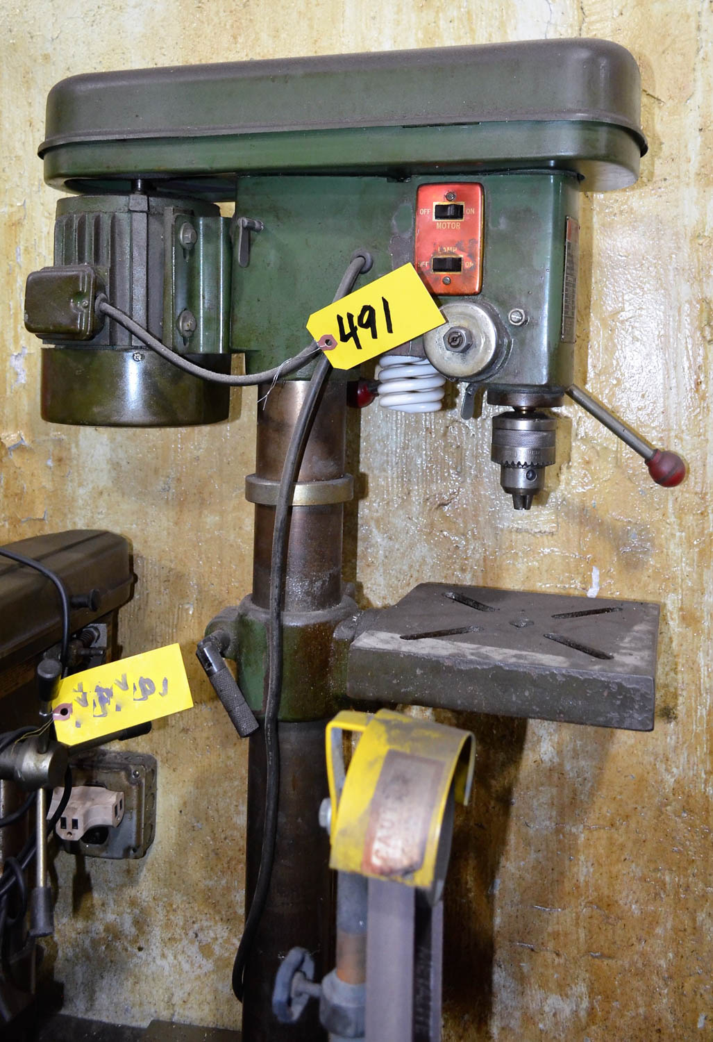 ENCO MDL. 40050 12" BENCH TOP DRILL PRESS, 4553170 RPM, S/N 88500483