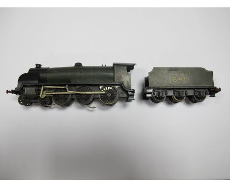 A "00" Scale Brass Hand Built Model of Southern 4-6-0 U15 Class Locomotive, fitted with third rail electric pick up, average 