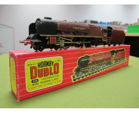 A Hornby Dublo No. 2226 Two Rail 4-6-2 'City of London' R/No. 46245, overall very good:- Boxed