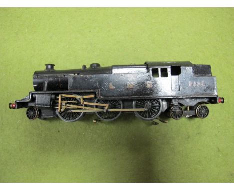 A "00" Scale Brass Kit Built Model of L.M.S 2-6-4 Tank Locomotive, fitted with early two - rail electric pick up, average pai