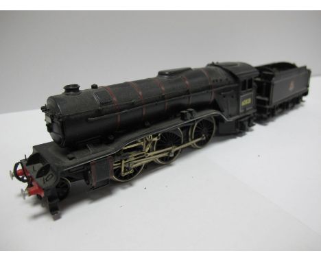 A 'OO' Scale White Metal Kit of 2-6-2 Gresley V2 R/No. 60828, finished in BR black. Built to a good standard.