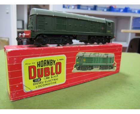 A Hornby Dublo Two Rail No. 2230 1,000 BHP Diesel Electric Locomotive R/No. D817, very good:- Boxed