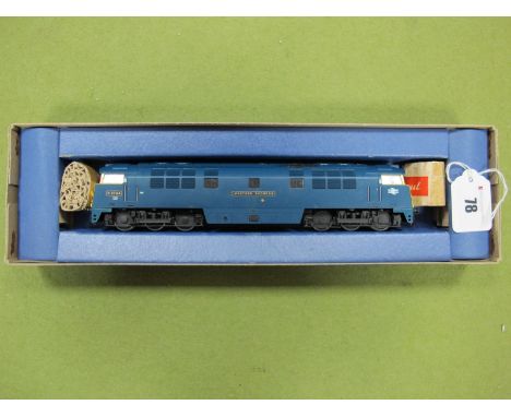 A 'OO' Scale Western Diesel by Trix, finished in blue. Named 'Western Duchess'. Boxed with paperwork. 