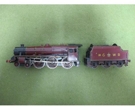 A 'OO' Scale Brass Kit Built Model of LMS Black Five 4-6-0 Class Locomotive, nicely painted in fictitious "MGWR" livery as nu