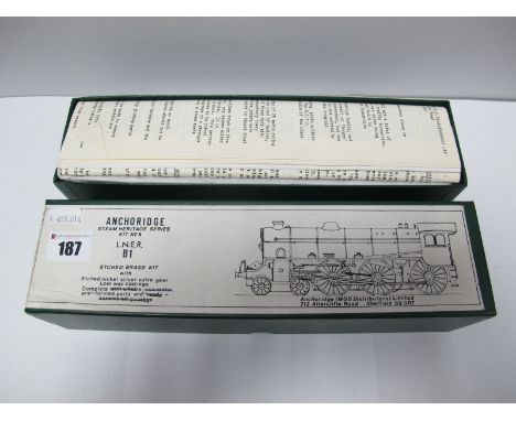 A 'OO' Scale Etched Brass Kit of a 4-6-0 LNER B1 by Anchoridge, unmade, unchecked:- Boxed