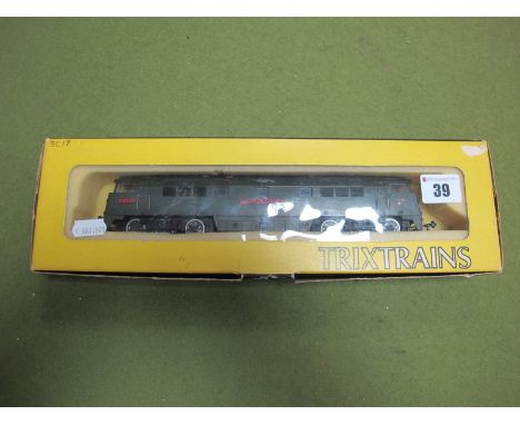 A 'OO' Scale Western Diesel by Trix, finished in green. Named 'Western Explorer. Boxed