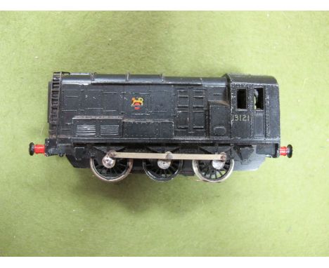 A 'OO' Scale 0-6-0 Class 08, or similar Diesel Outline Locomotive. Cast body R/No. 13121, British Rail black finish.