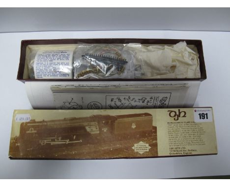 A 'OO' Scale White Metal Kit of a Peppercorn A1 Class 4-6-2 by D.J.H, unmade, boxed, unchecked.