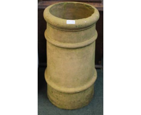 A substantial garden chimney planter