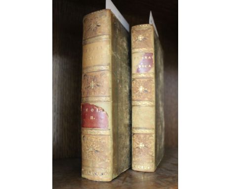 "Flora Medica" two volumes on plants with coloured plates, London, Callow and Wilson, 1829 As no list of plates contained, di