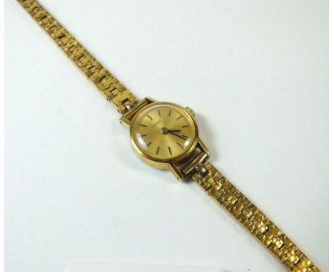 A ladies Tissot bracelet watch