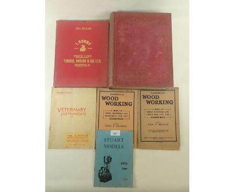 A Buck and Hickman Tools and Supplies catalogue and six other tool catalogues