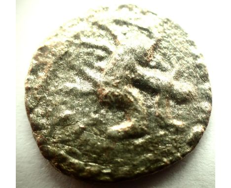 Circa 50 BC - King Azes Silver Drachm - Indus Valley. P&amp;P Group 1 (£14+VAT for the first lot and £1+VAT for subsequent lo
